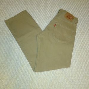 Levi's 501 XX Desert Tan Khaki W30 L30 00501-0697